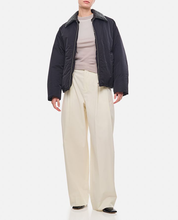 Bottega Veneta PANTALONI IN COTONE A GAMBA LARGA Italia