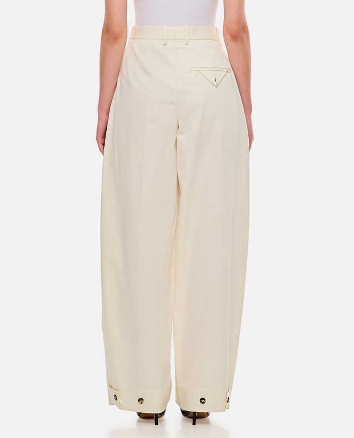 Bottega Veneta PANTALONI IN COTONE A GAMBA LARGA Italia