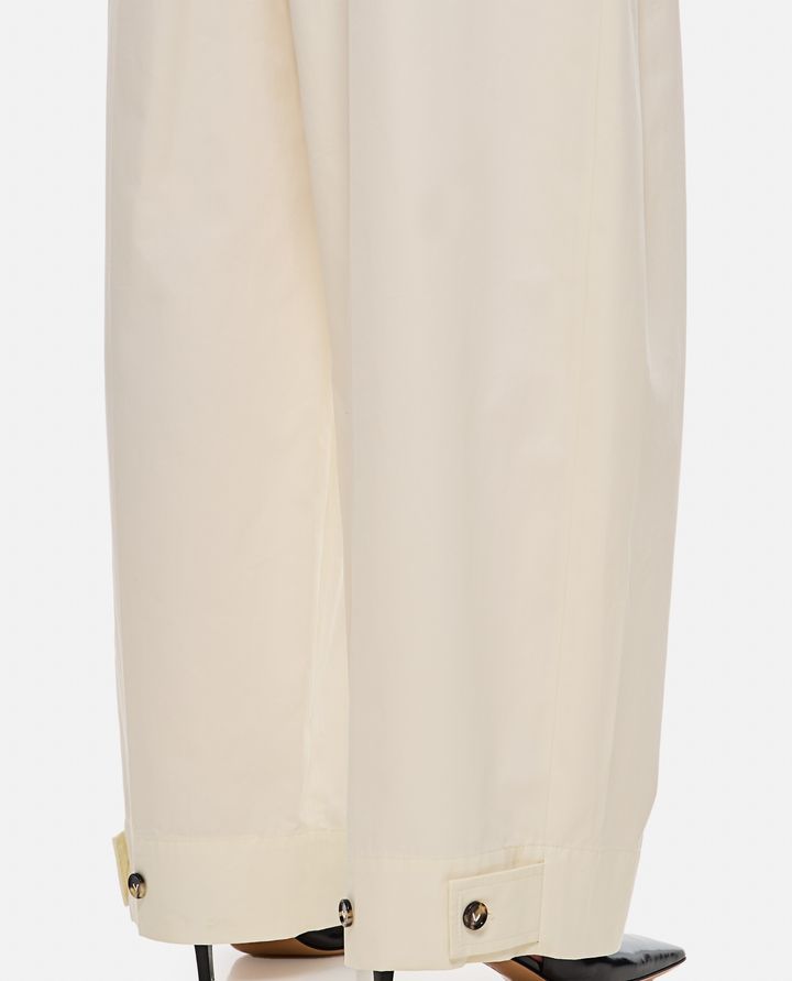 Bottega Veneta PANTALONI IN COTONE A GAMBA LARGA Italia