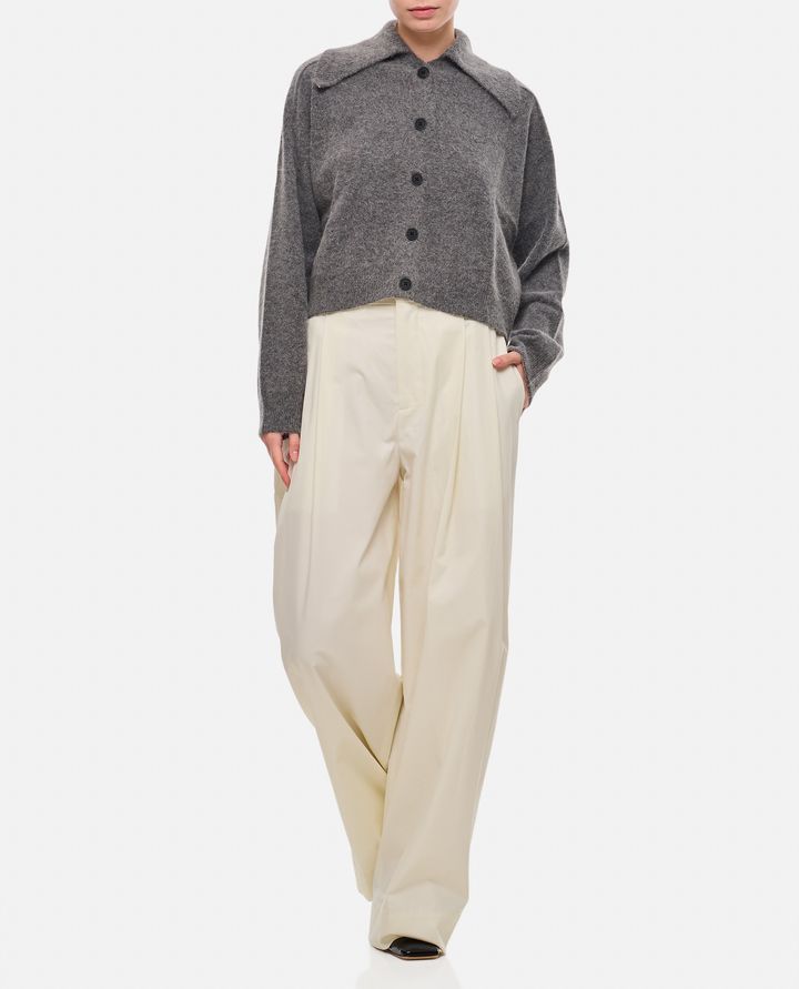 Loulou Studio SAO CARDIGAN CON COLLETTO Soddisfazione Garantita
