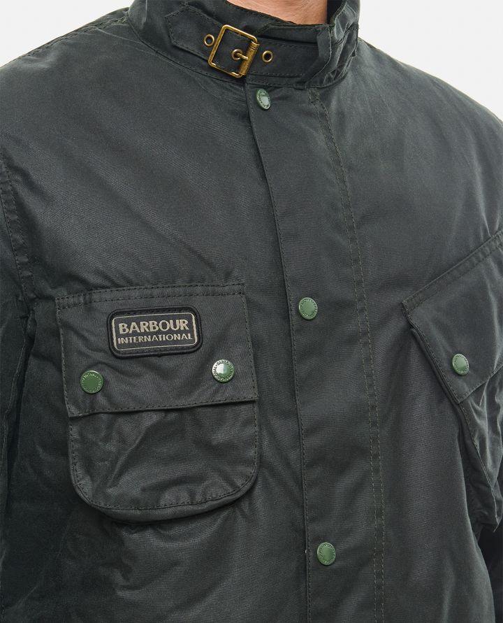 Barbour International GIACCA CERATA CON TASCHE Fino Al -60%