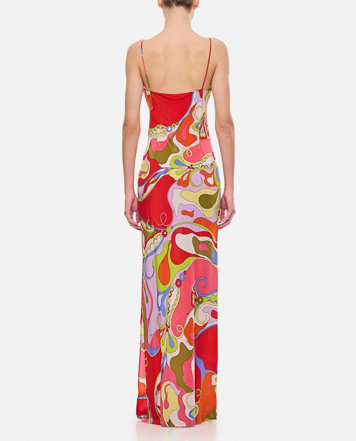 Emilio Pucci ABITO LUNGO IN CREPE DE CHINE Prezzo di fabbrica
