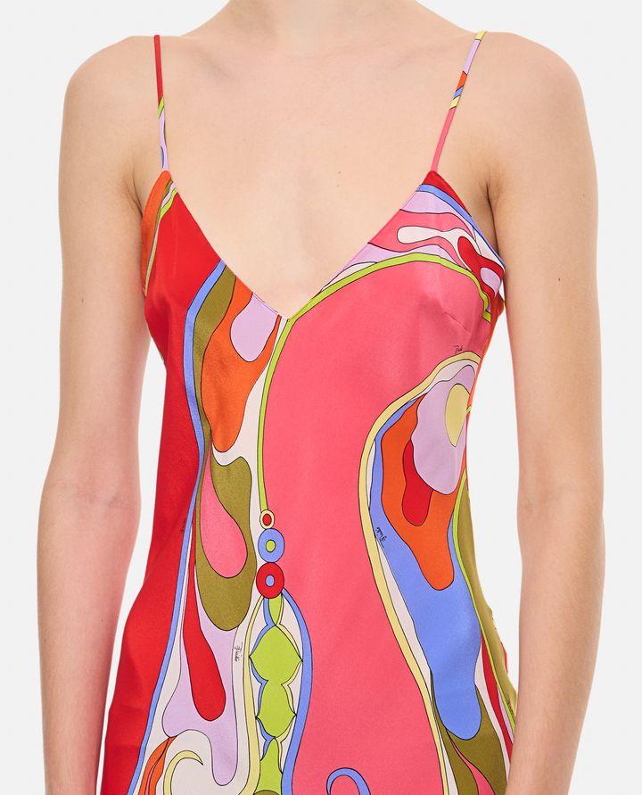Emilio Pucci ABITO LUNGO IN CREPE DE CHINE Prezzo di fabbrica