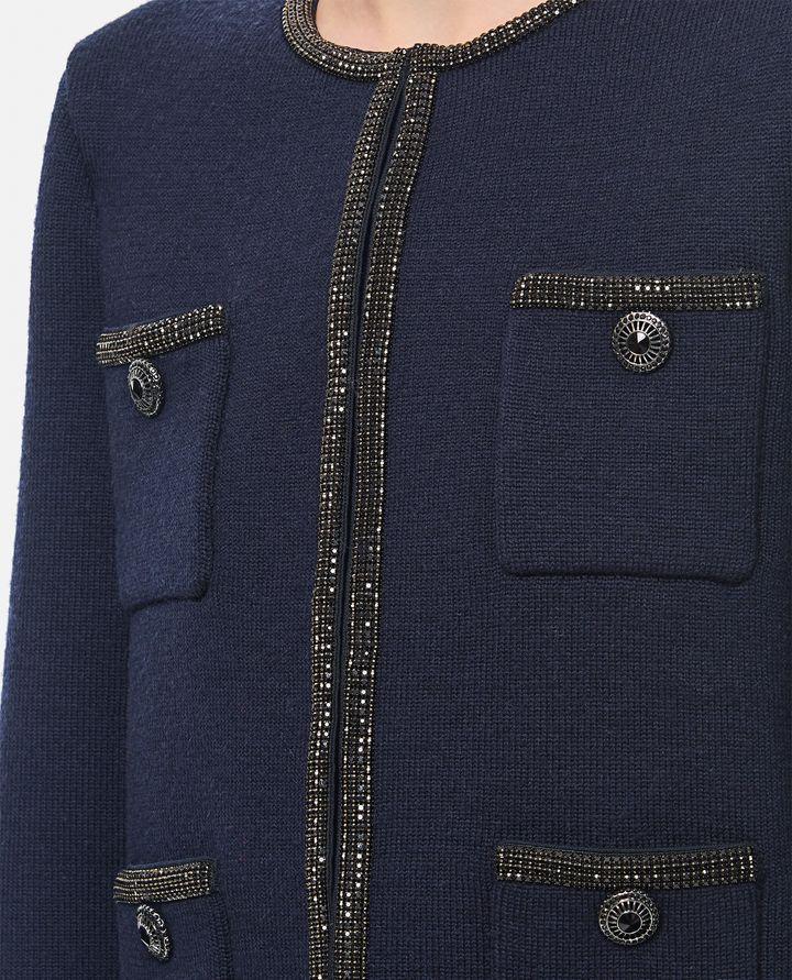 Self-Portrait CARDIGAN IN MAGLIA CON DECORAZIONI Grande vendita