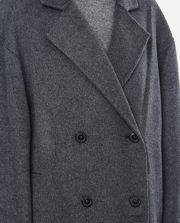 Loulou Studio CAPPOTTO BORNEO DOPPIOPETTO IN LANA E CASHMERE Fornitura limitata