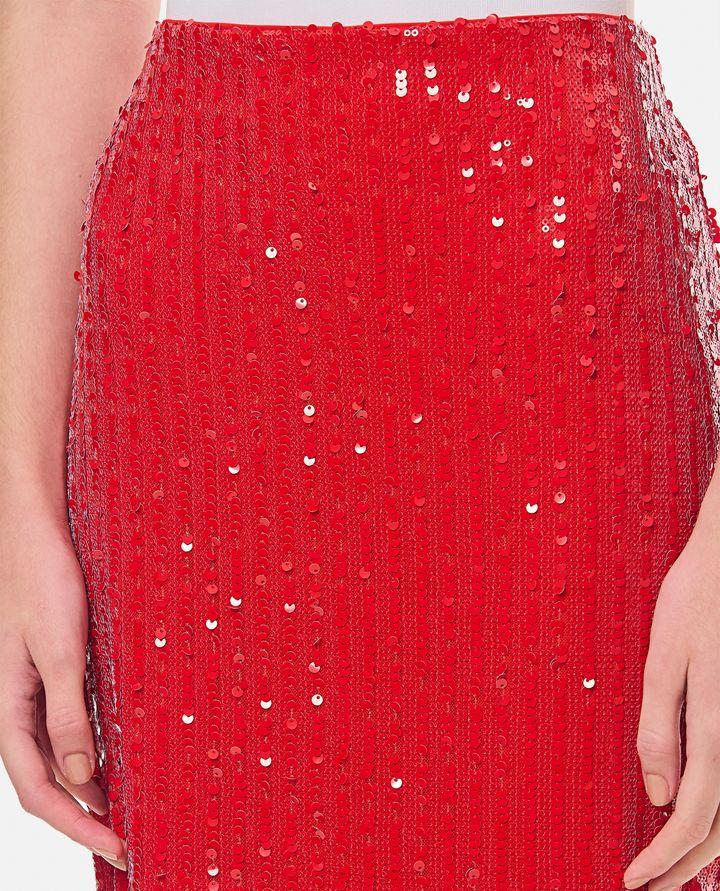 Rotate Birger Christensen GONNA MIDI A TUBO CON PAILLETTES Shopping online