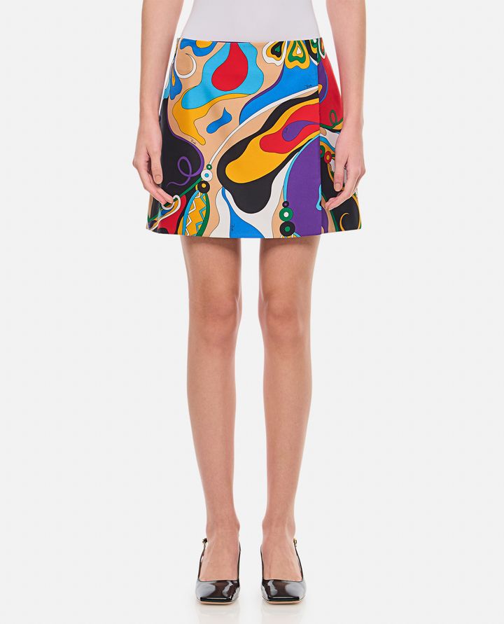 Emilio Pucci GONNA IN TWILL DI SETA Cyber Monday