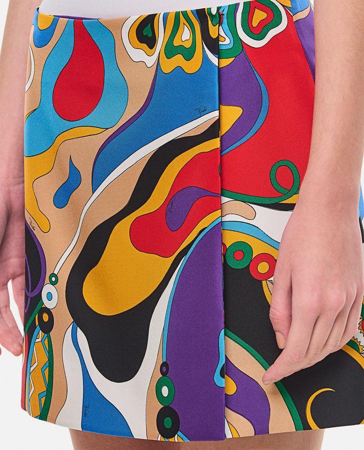 Emilio Pucci GONNA IN TWILL DI SETA Cyber Monday