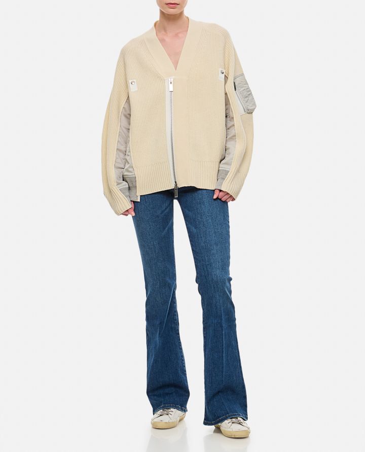 Frame LE HIGH FLARE JEANS Smaltimento dello stoccaggio
