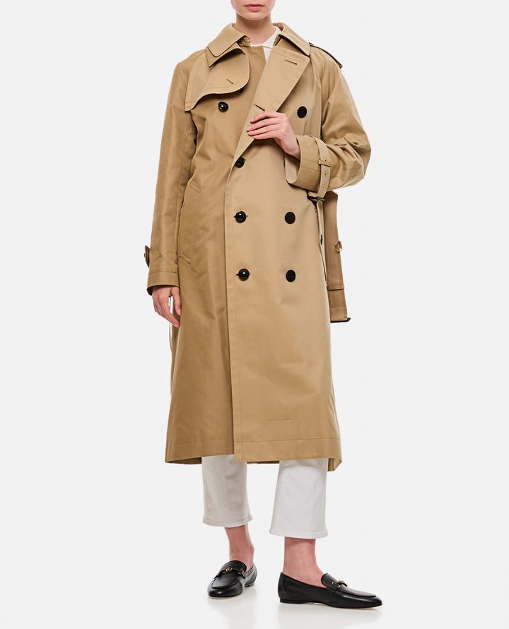 Sacai TRENCH IN GABARDINA Online Outlet