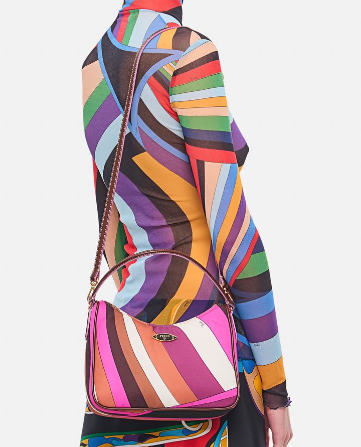 Emilio Pucci BORSA A SPALLA IN NYLON Comprane uno, ottenene uno gratis