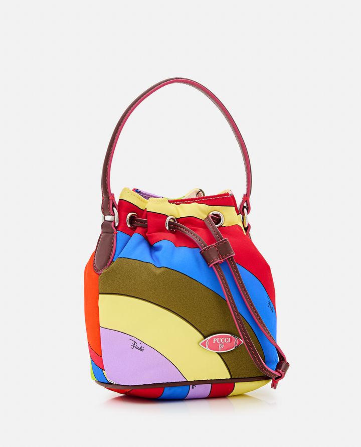 Emilio Pucci BORSA A SECCHIELLO IN NYLON PICCOLA Prezzo basso