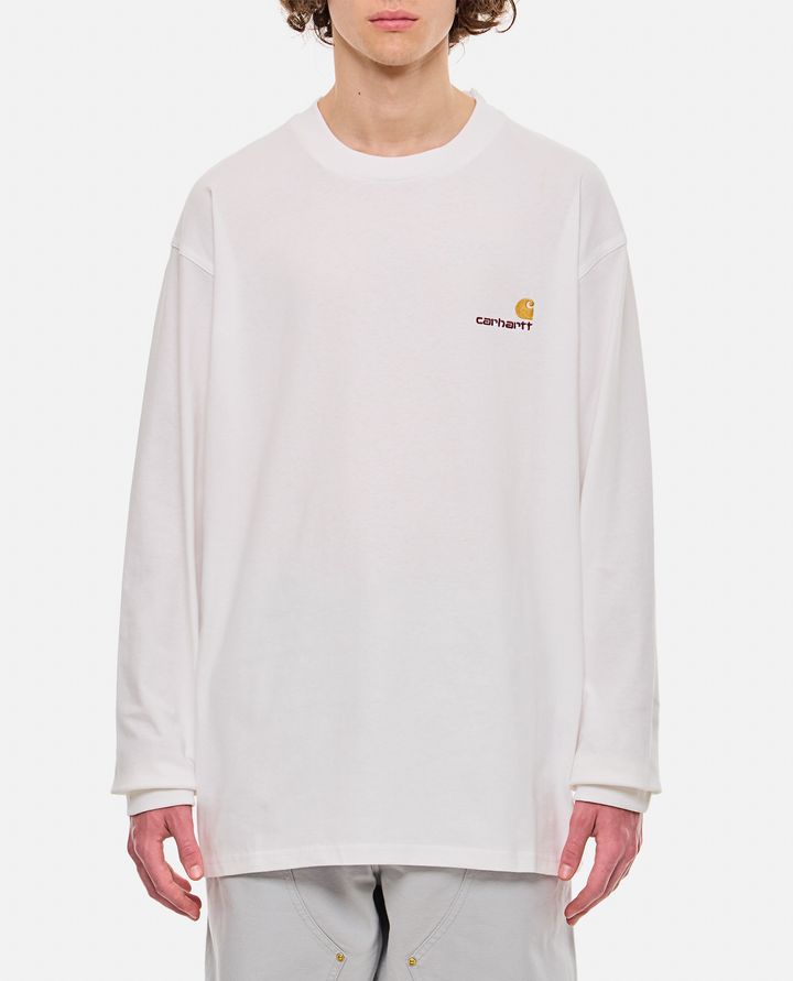 Carhartt WIP MAGLIA MANICHA LUNGA CON LOGO