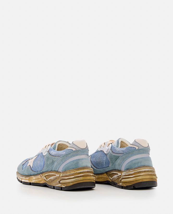 Golden Goose RUNNING DAD NET AND SUEDE SNEAKERS Latest stili