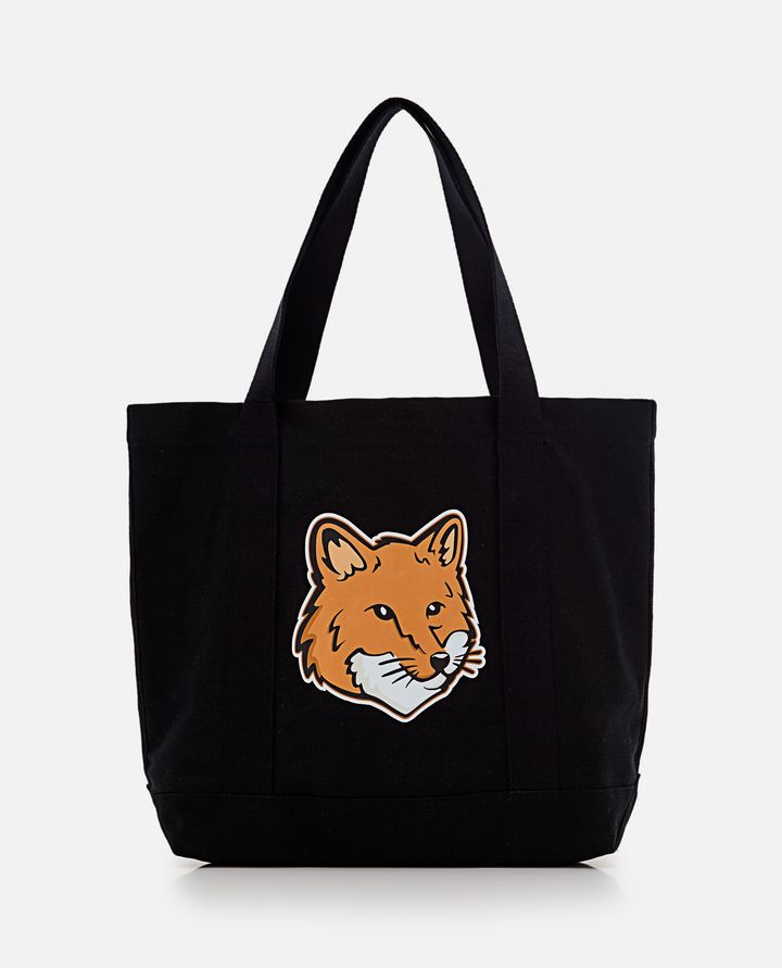 Maison Kitsuné BORSA TOTE CON VOLPE