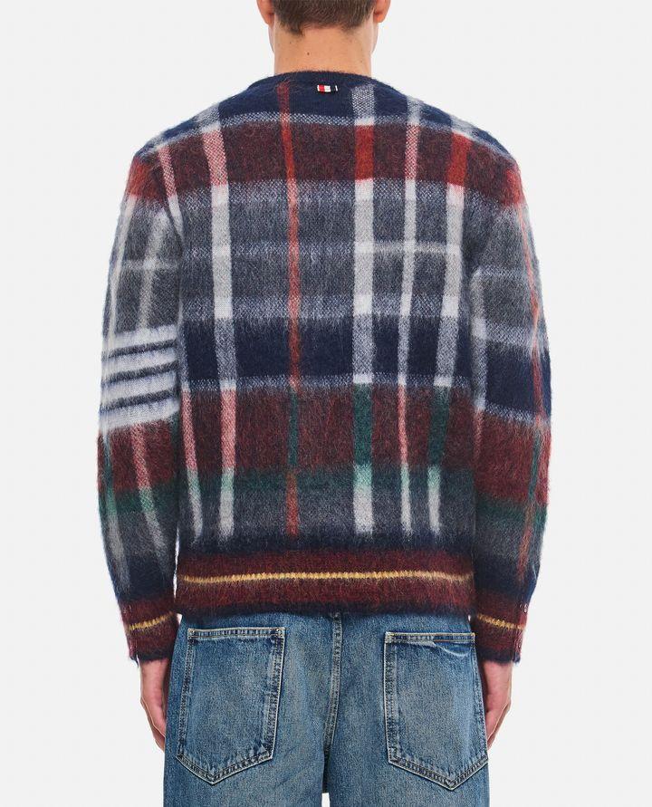 Thom Browne HECTOR TARTAN PULLOVER Qualità