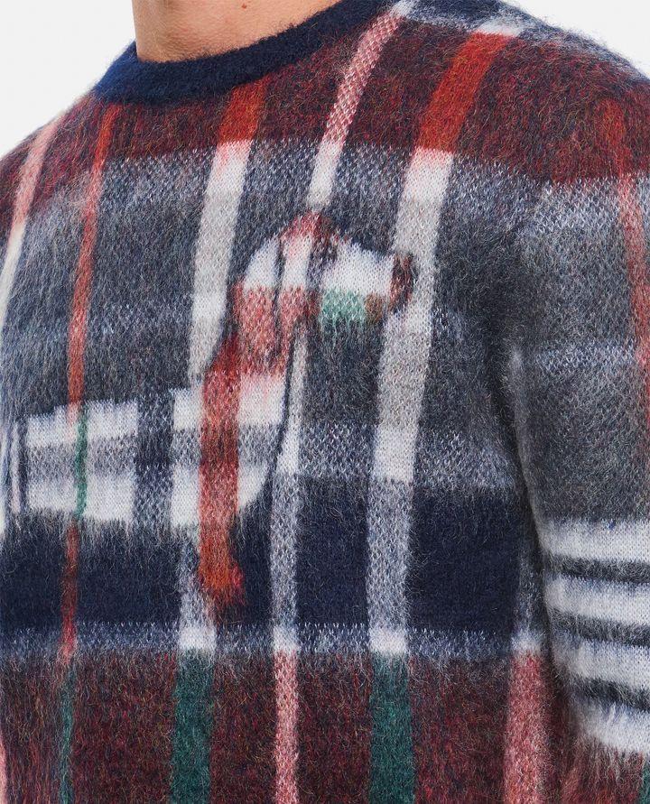 Thom Browne HECTOR TARTAN PULLOVER Qualità