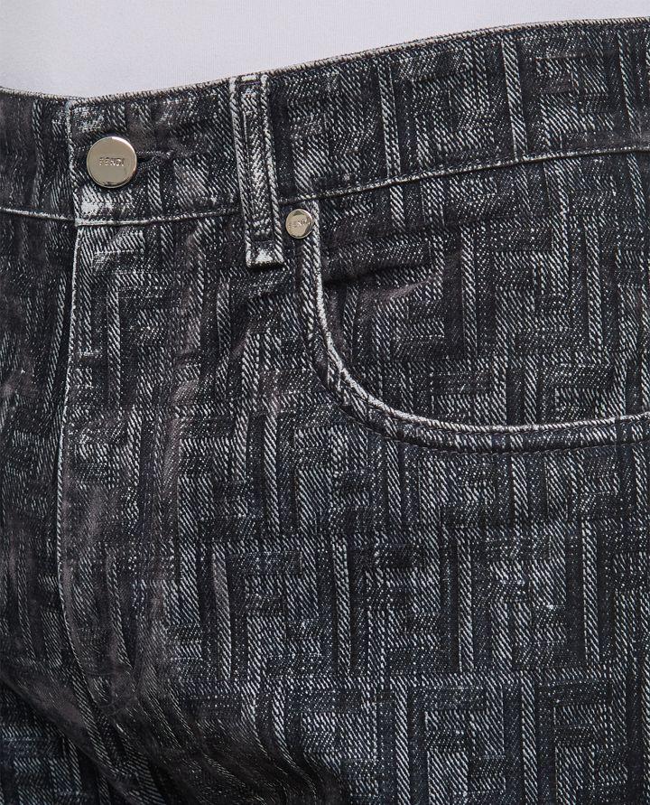 Fendi DENIM CON LOGO FF Pezzi Unici