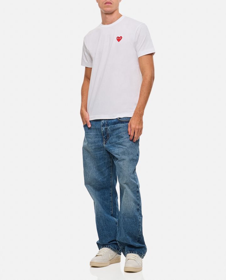 Comme Des Garçons Play T-SHIRT CON LOGO Soddisfazione Garantita