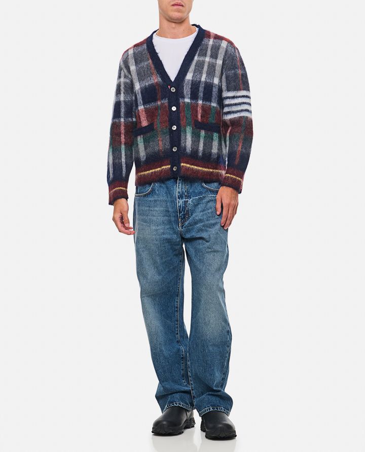 Thom Browne HECTOR V NECK CARDIGAN Qualità Garantita