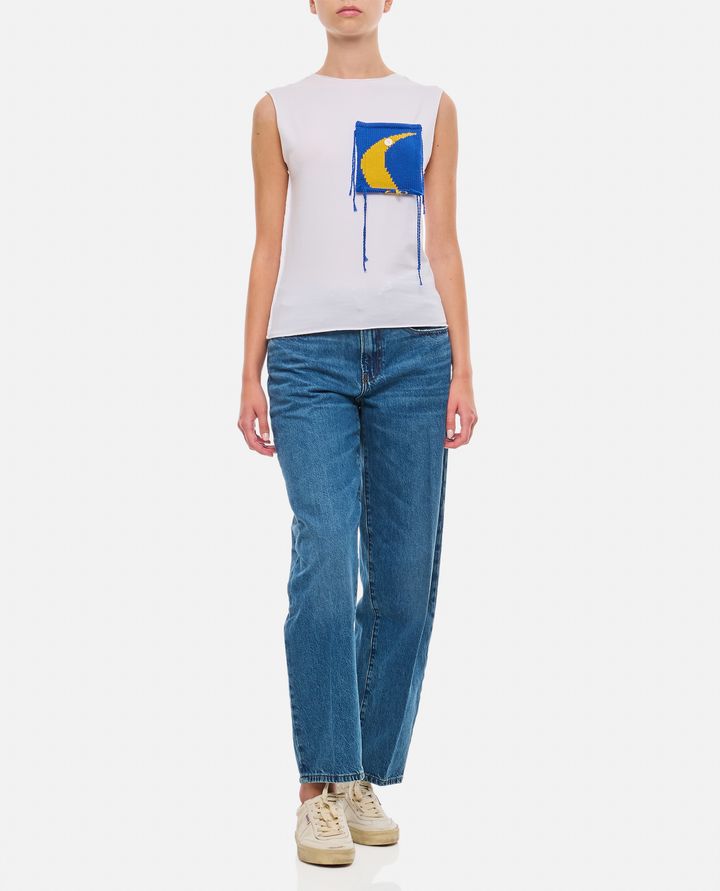 Charles Jeffrey Loverboy CANOTTA CON PATCH IN MAGLIA Saldi