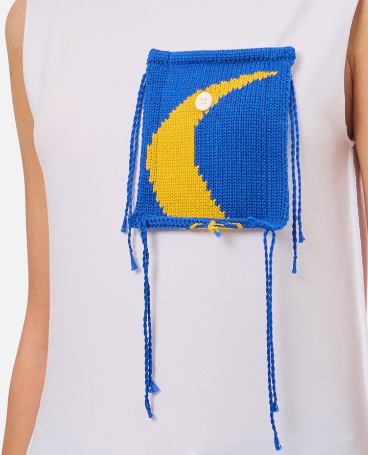 Charles Jeffrey Loverboy CANOTTA CON PATCH IN MAGLIA Saldi