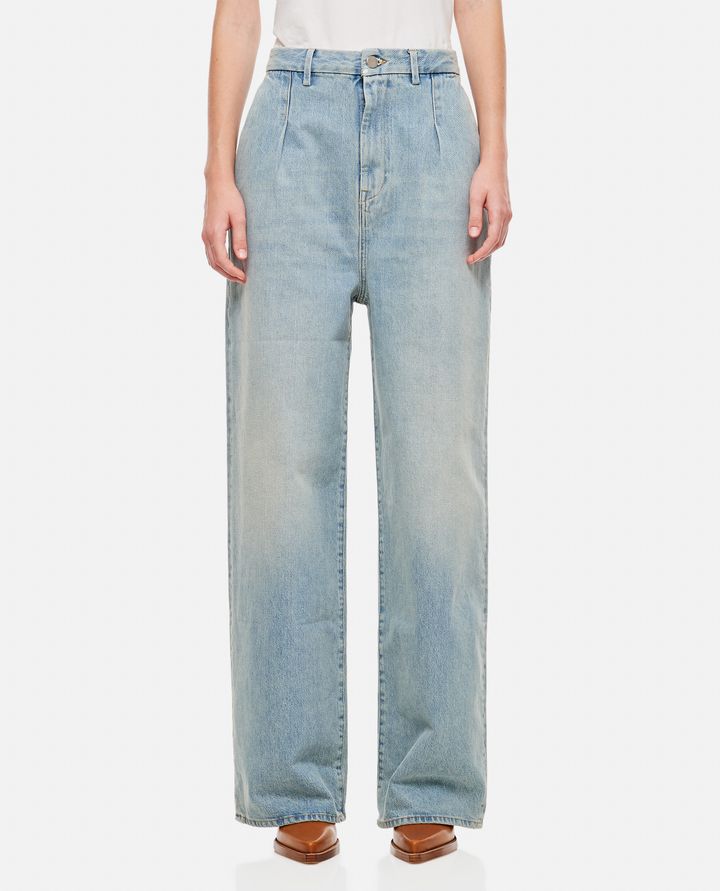 Loulou Studio ATTU WIDE LEG DENIM PANTS Sconto di tempo limitato