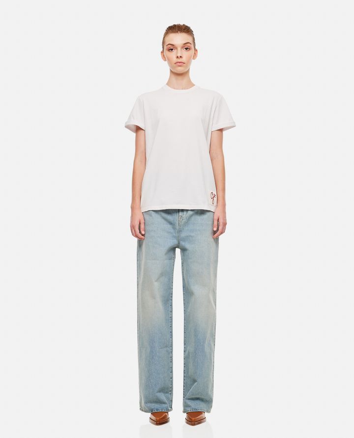 Loulou Studio ATTU WIDE LEG DENIM PANTS Sconto di tempo limitato