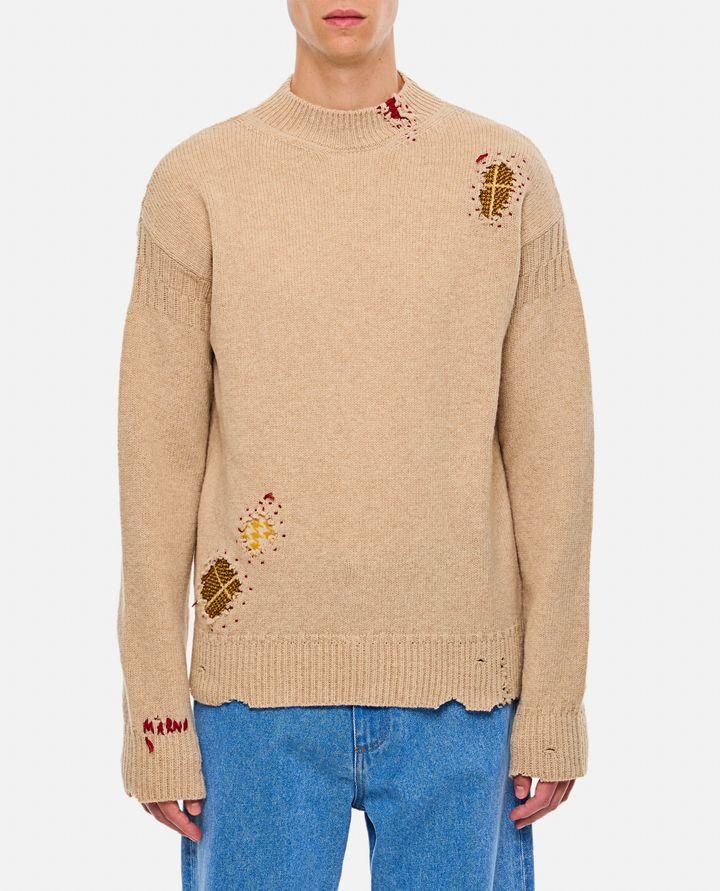 Marni MAGLIA GIROCOLLO IN LANA VERGINE