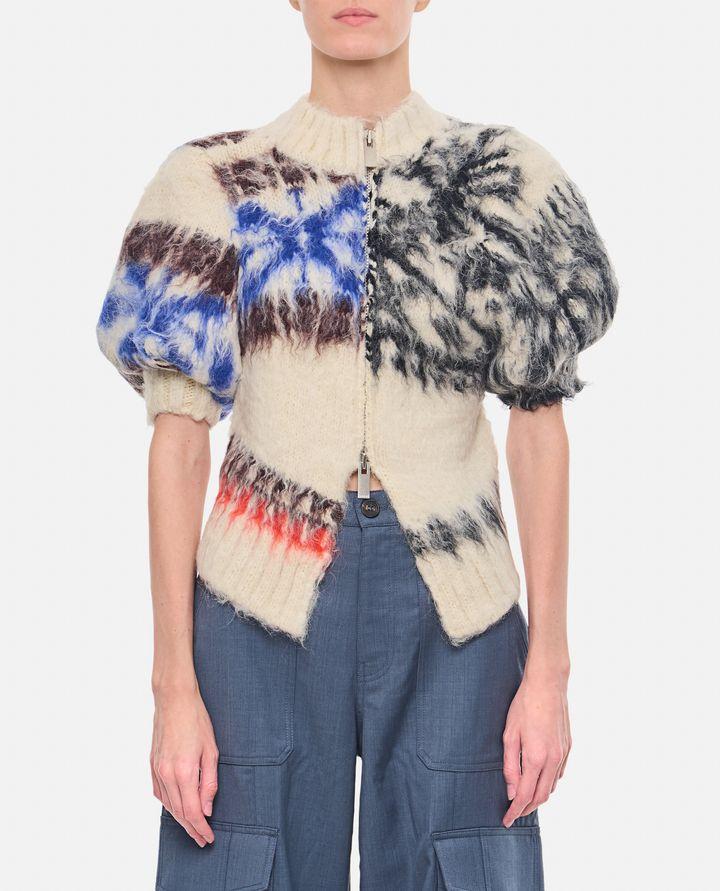 Sacai BLOUSON IN MAGLIA FANTASIA