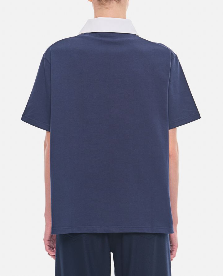 Charles Jeffrey Loverboy POLO DA RUGBY CON PATCH IN MAGLIA Offerta temporanea