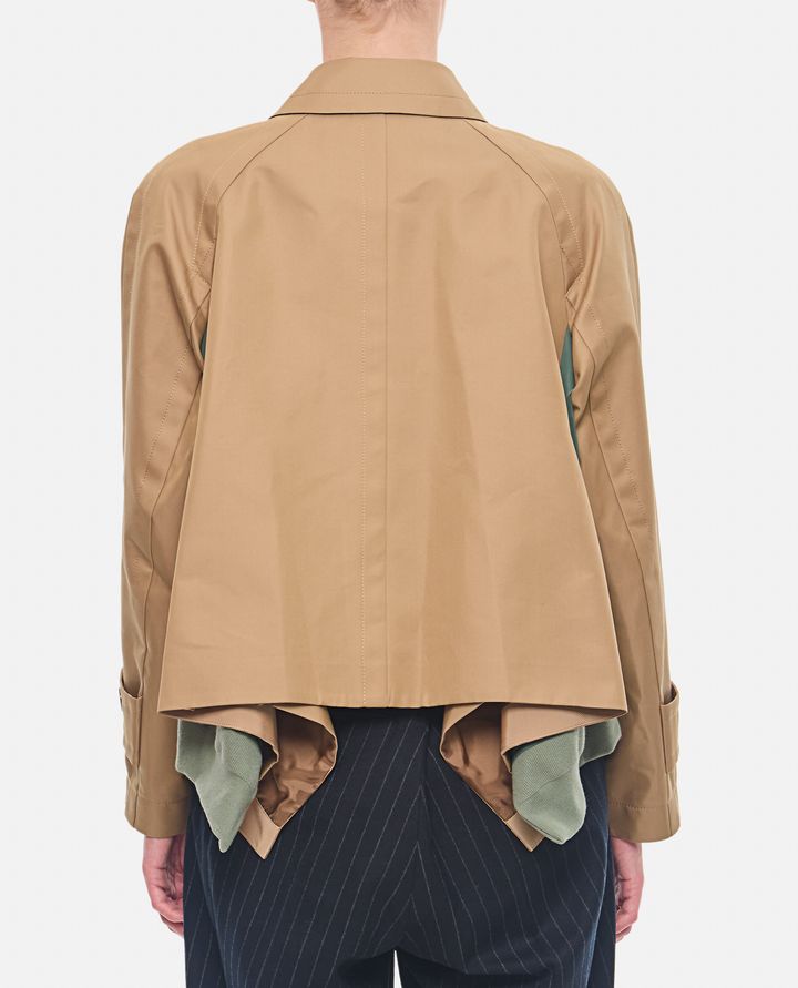 Sacai BLOUSON IN GABARDINE DI COTONE X TWILL DI NYLON Lightning offer