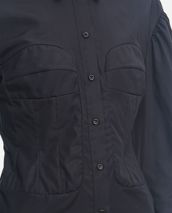 Simone Rocha CAMICIA CON CUCITURA CORSETTO Liquidazione