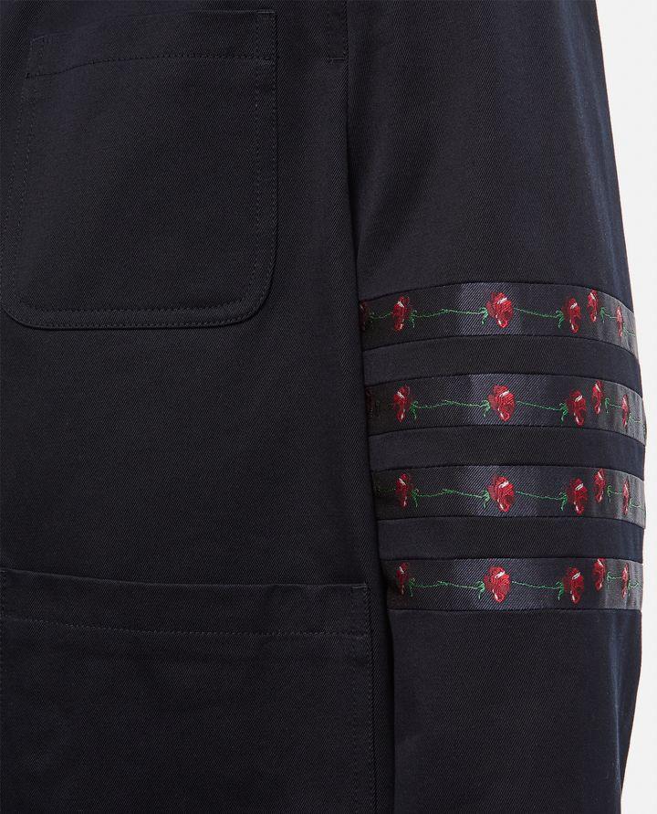 Thom Browne UTILITY GIACCA CON TASCHE Italy