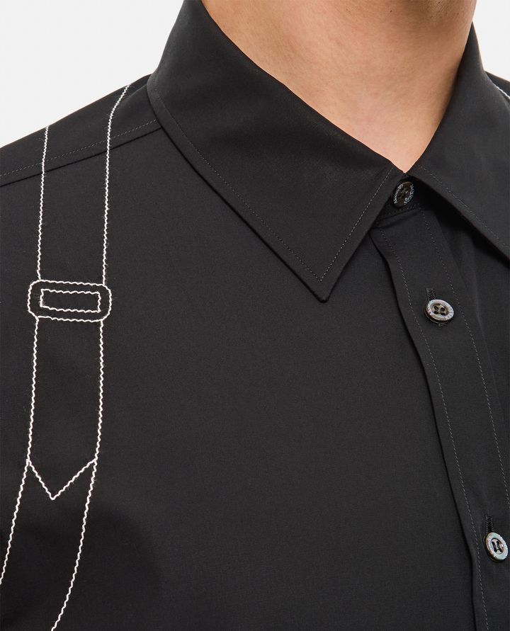 Alexander McQueen RESPONSIBLE CAMICIA IN COTONE In Linea