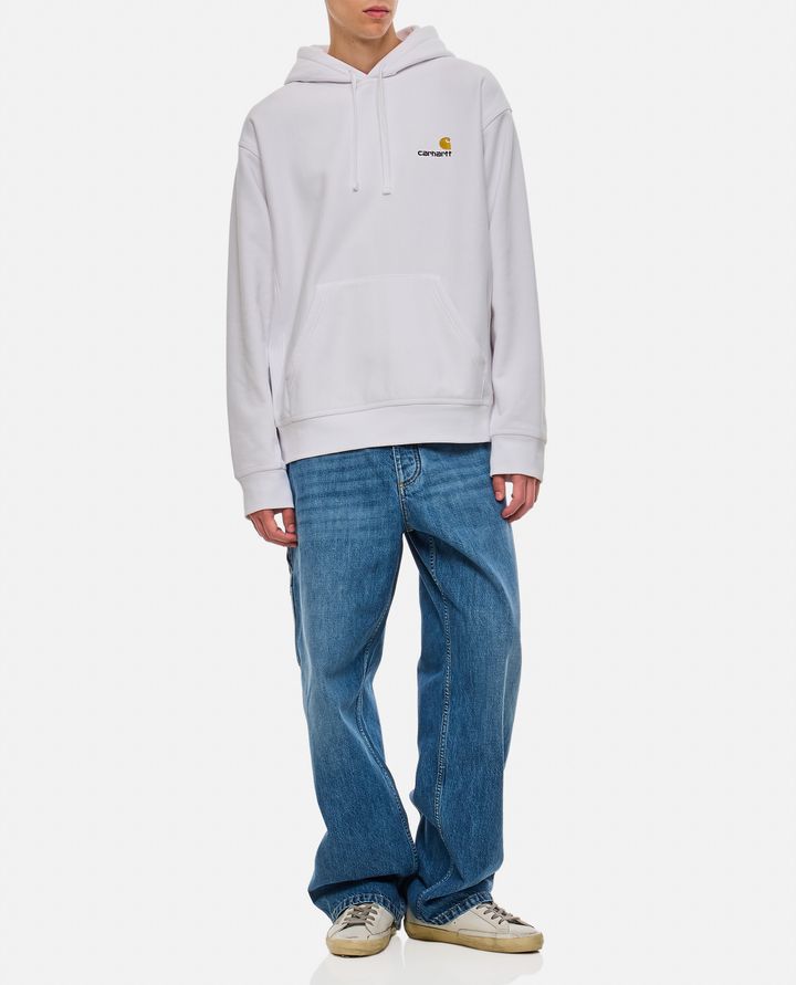Carhartt WIP FELPA CON CAPPUCCIO E LOGO Qualità