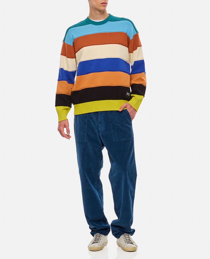 PS Paul Smith MAGLIONE IN COTONE A RIGHE Vendita
