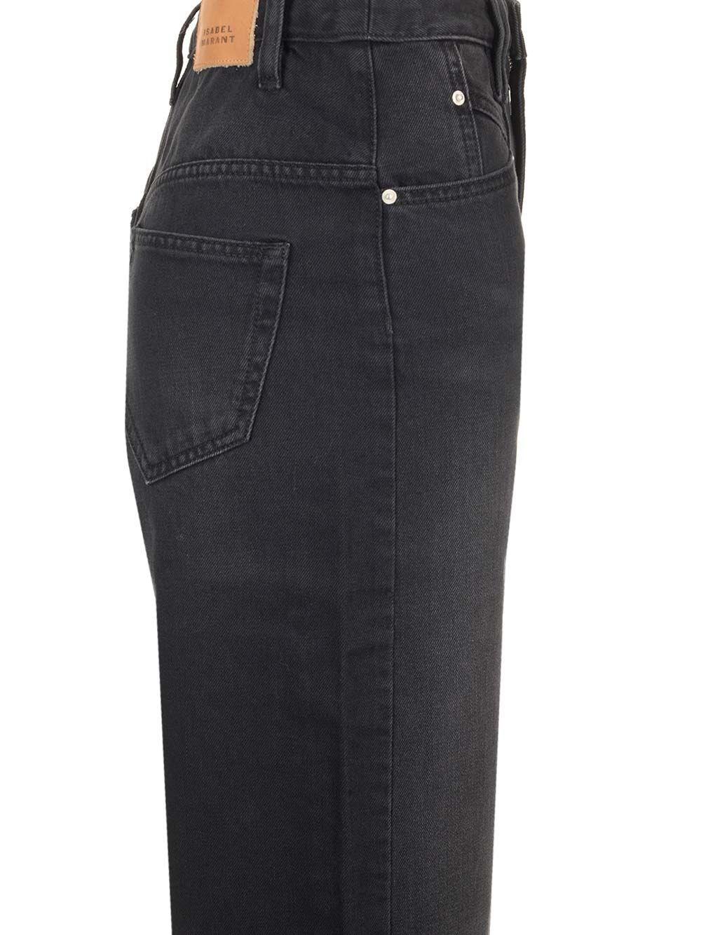 Al Duca D'Aosta Isabel Marant Jeans vita alta "Lemony" Moda