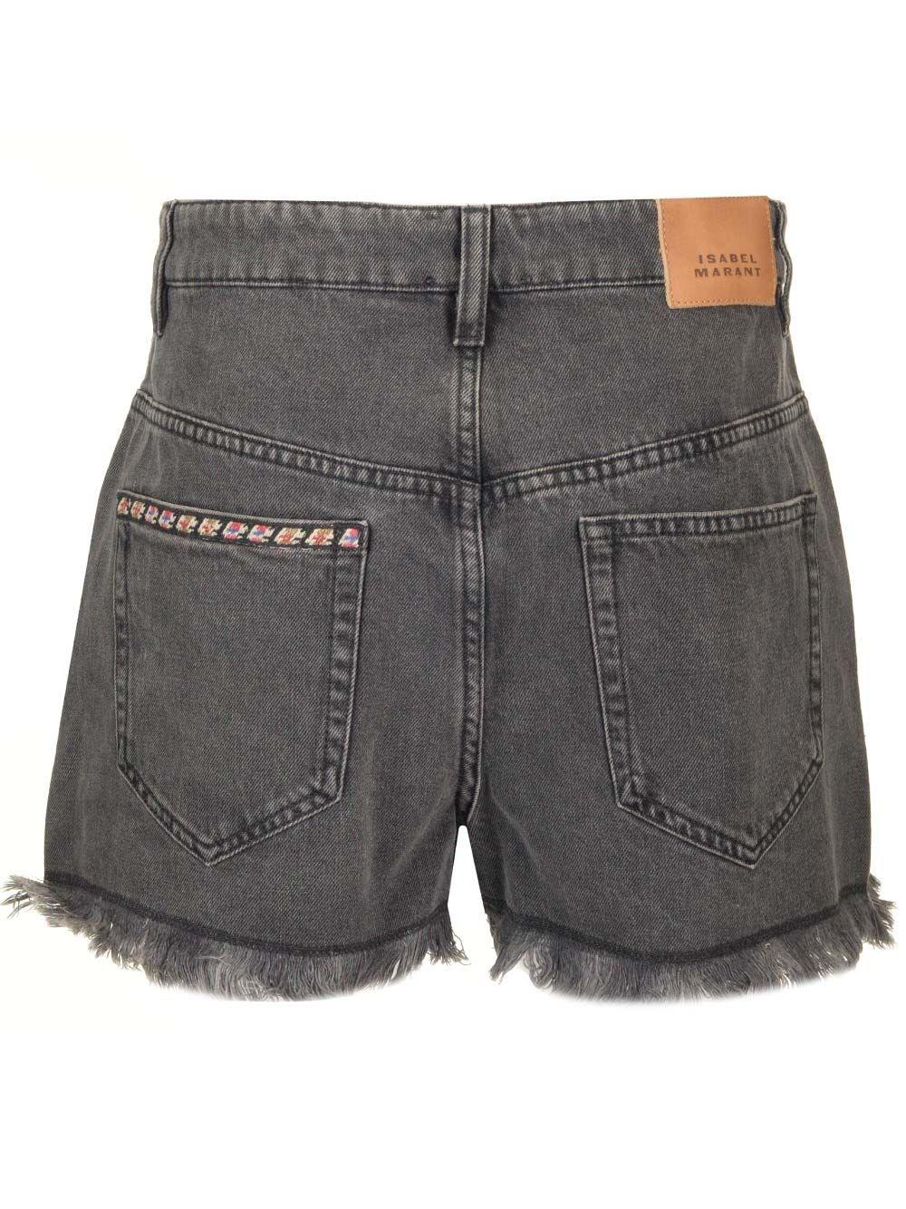 Al Duca D'Aosta Isabel Marant Shorts in denim 2025