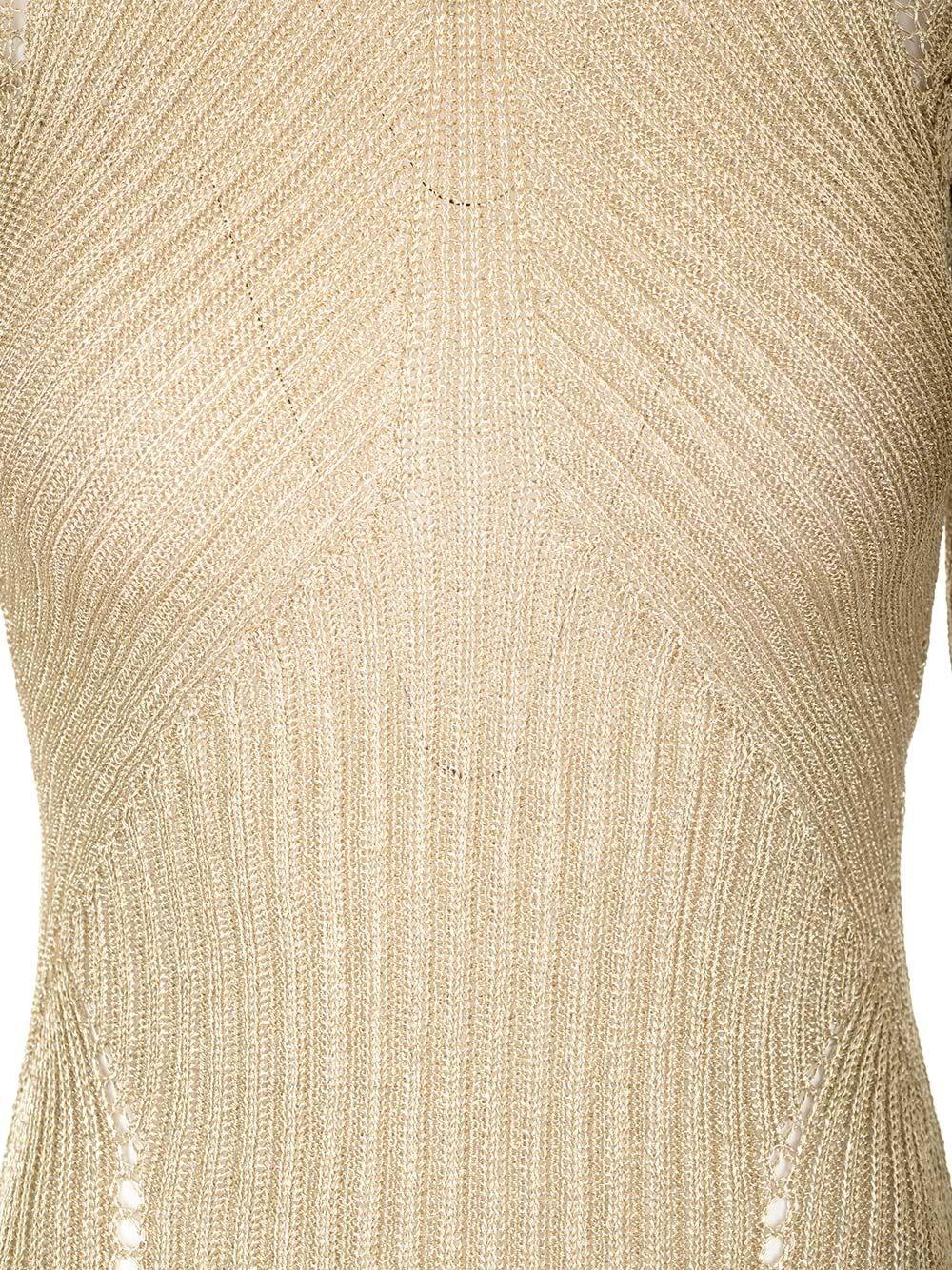 Al Duca D'Aosta Self-portrait Abito in maglia lurex Promozione Limitata