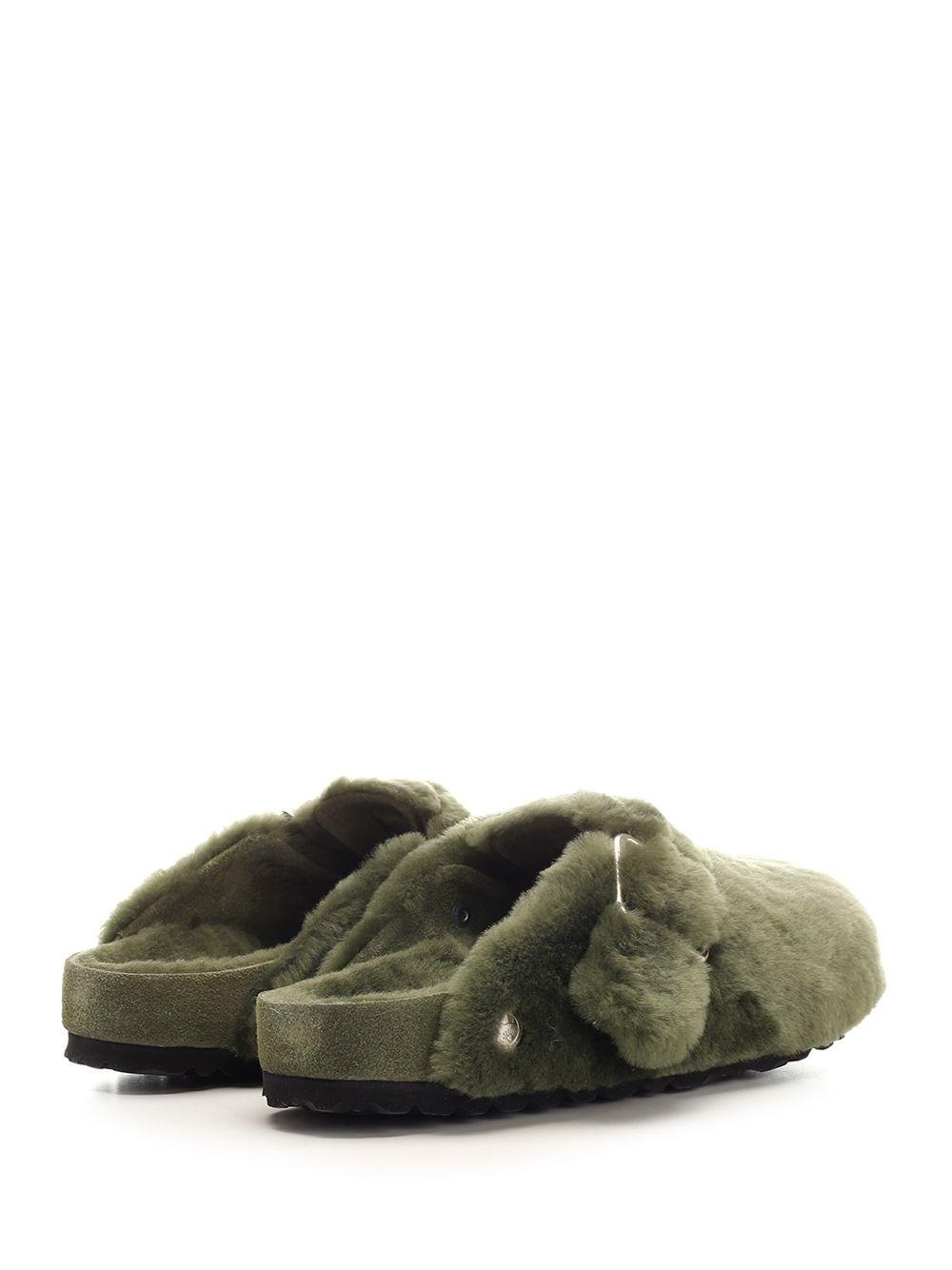 Al Duca D'Aosta Birkenstock 1774 Sabot "Boston" in shearling Shopping Online