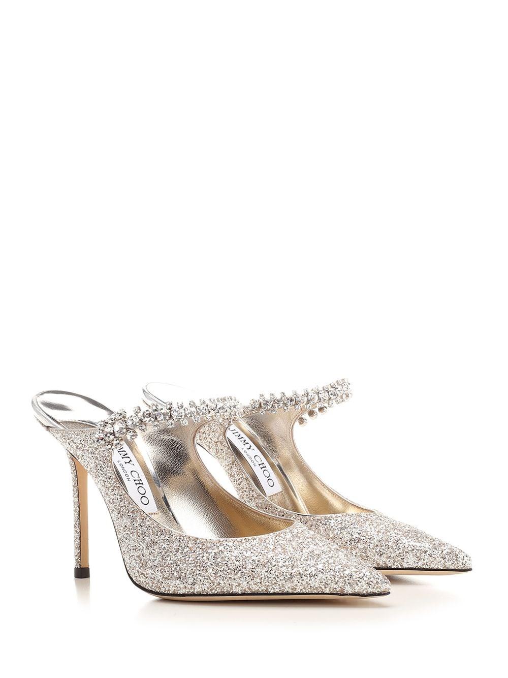 Al Duca D'Aosta Jimmy Choo Sabot con tacco "Bing" Presa