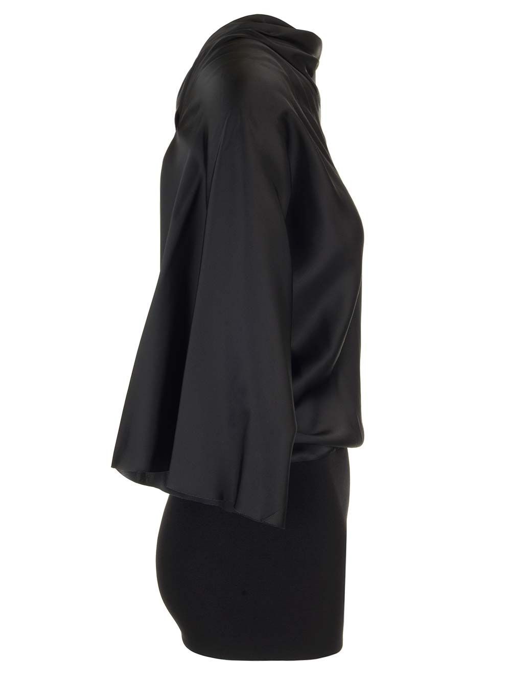 Al Duca D'Aosta Rick Owens Top in charmeuse Economico