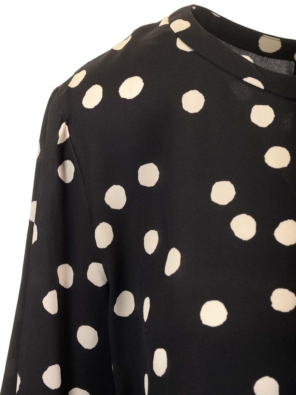 Al Duca D'Aosta 's Max Mara Blusa "Arturo" in crepe Saldi