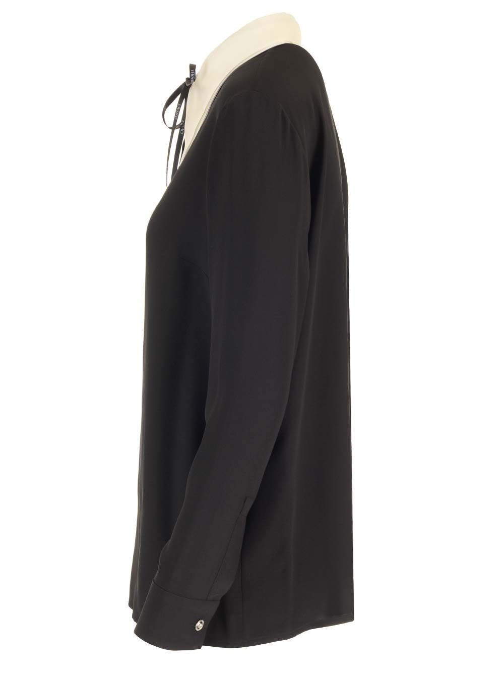 Al Duca D'Aosta Versace Blusa in crepe de chine Vendita Calda
