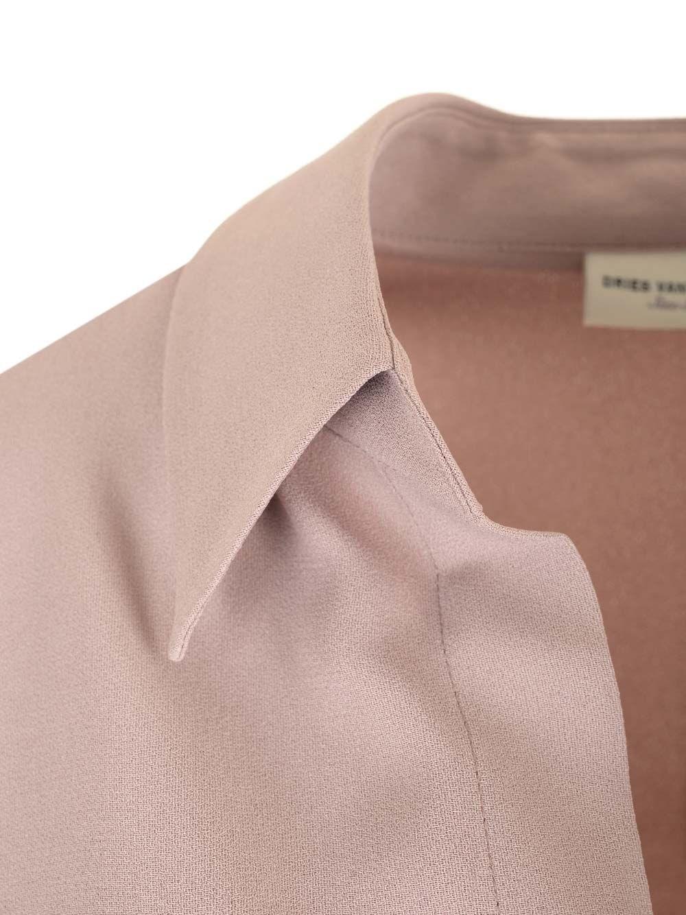 Al Duca D'Aosta Dries Van Noten Top avvolgente a maniche lunghe Vendita Economica