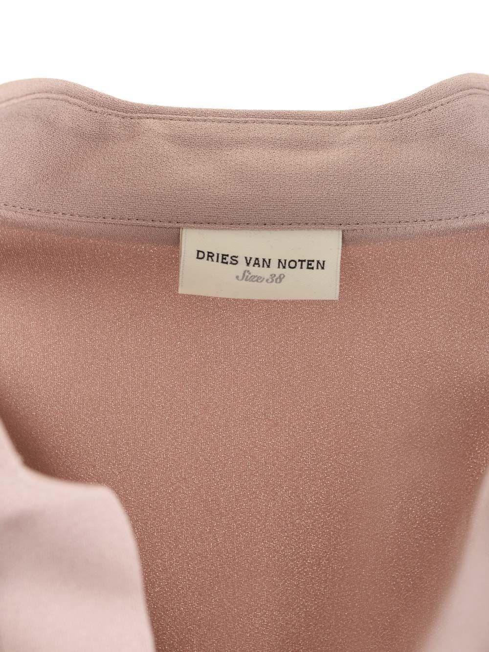 Al Duca D'Aosta Dries Van Noten Top avvolgente a maniche lunghe Vendita Economica