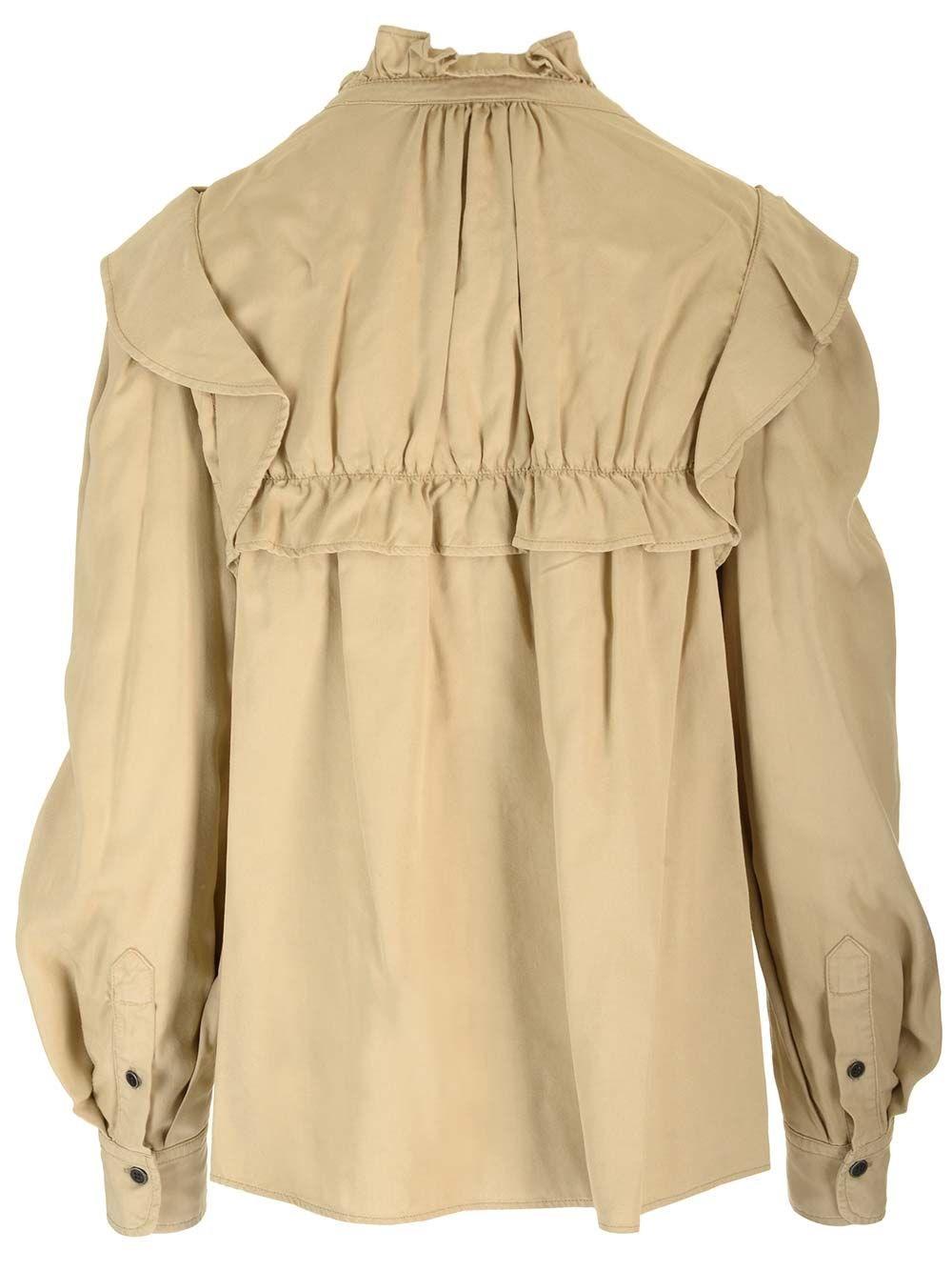 Al Duca D'Aosta Marant Etoile Camicia "Idety" in lyocell Negozio