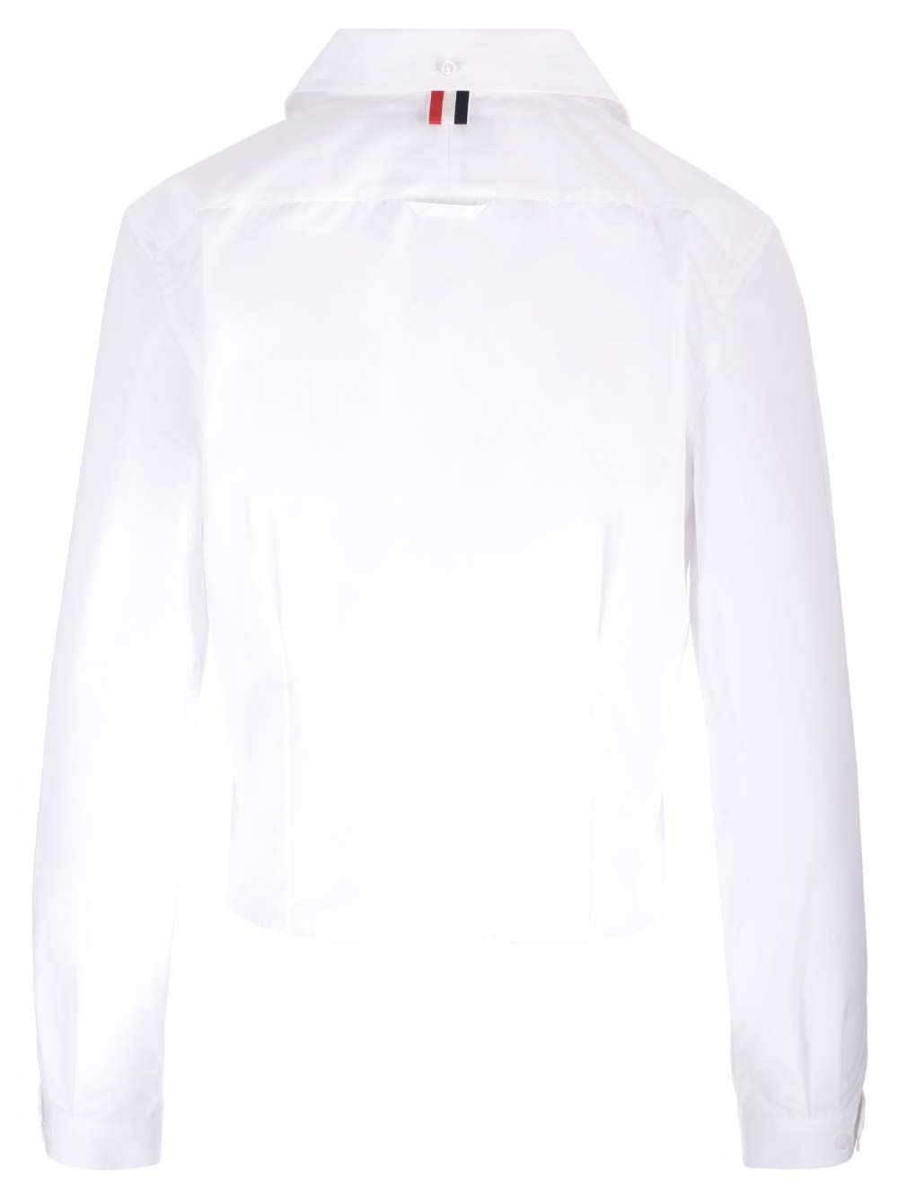 Al Duca D'Aosta Thom Browne Camicia corta in popeline Moda