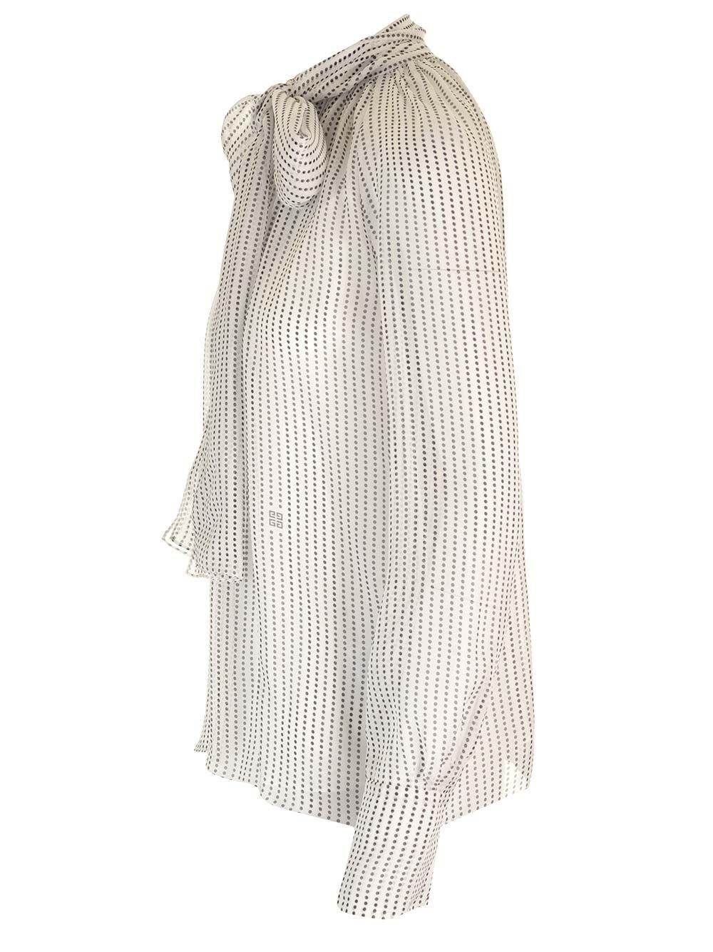 Al Duca D'Aosta Givenchy Blusa in seta a pois Vendita